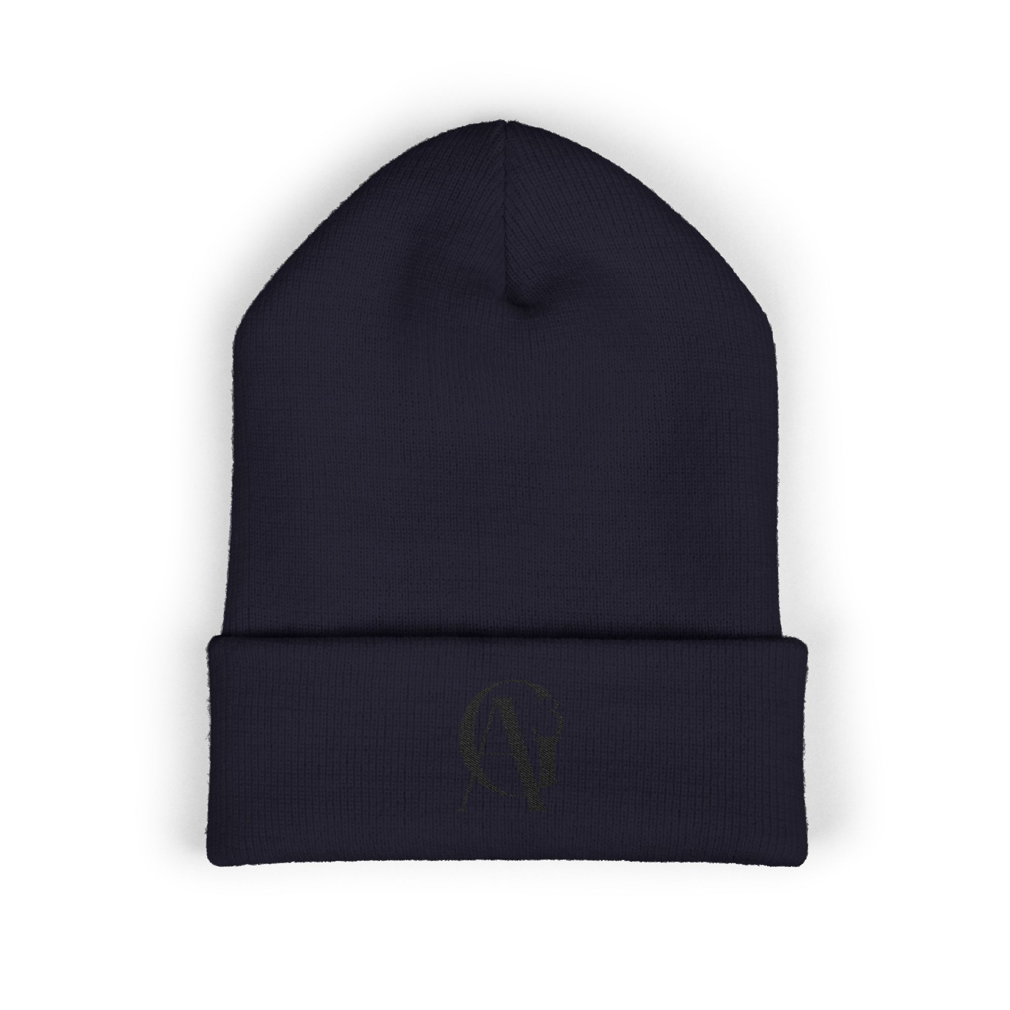 classic black ag3 logo cuffed beanie classic black ag3 logo cuffed beanie