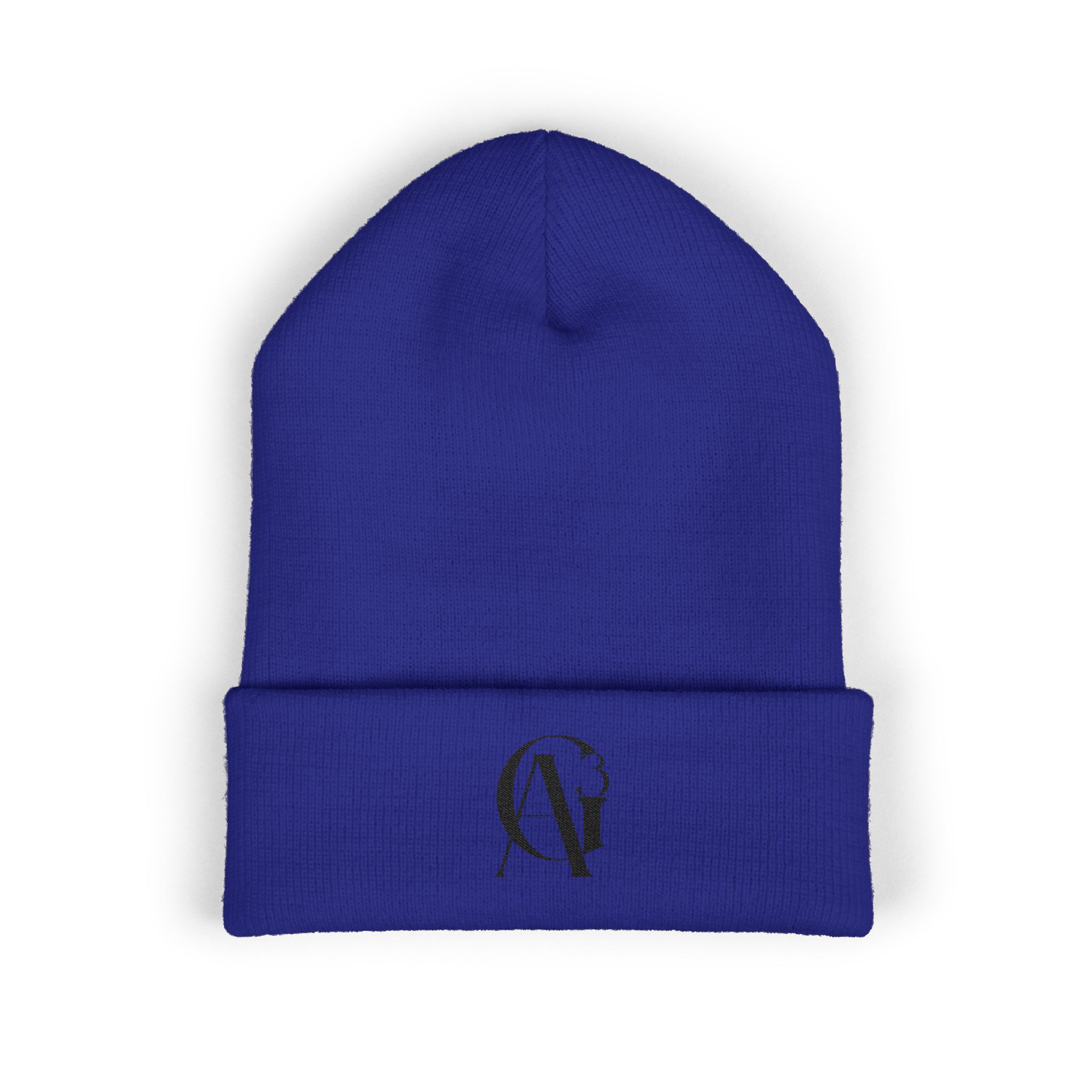 classic black ag3 logo cuffed beanie classic black ag3 logo cuffed beanie