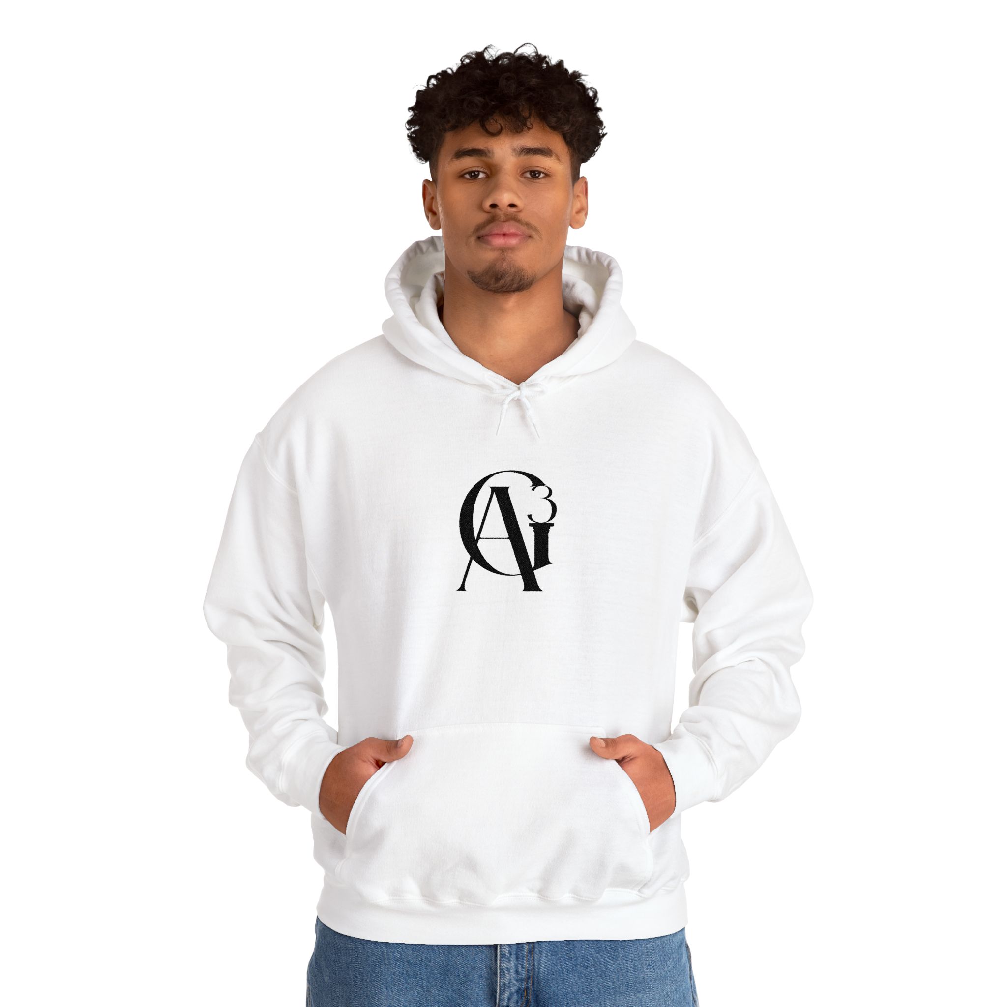 embroidered ag3 classic logo unisex hoodie embroidered ag3 classic logo unisex hoodie