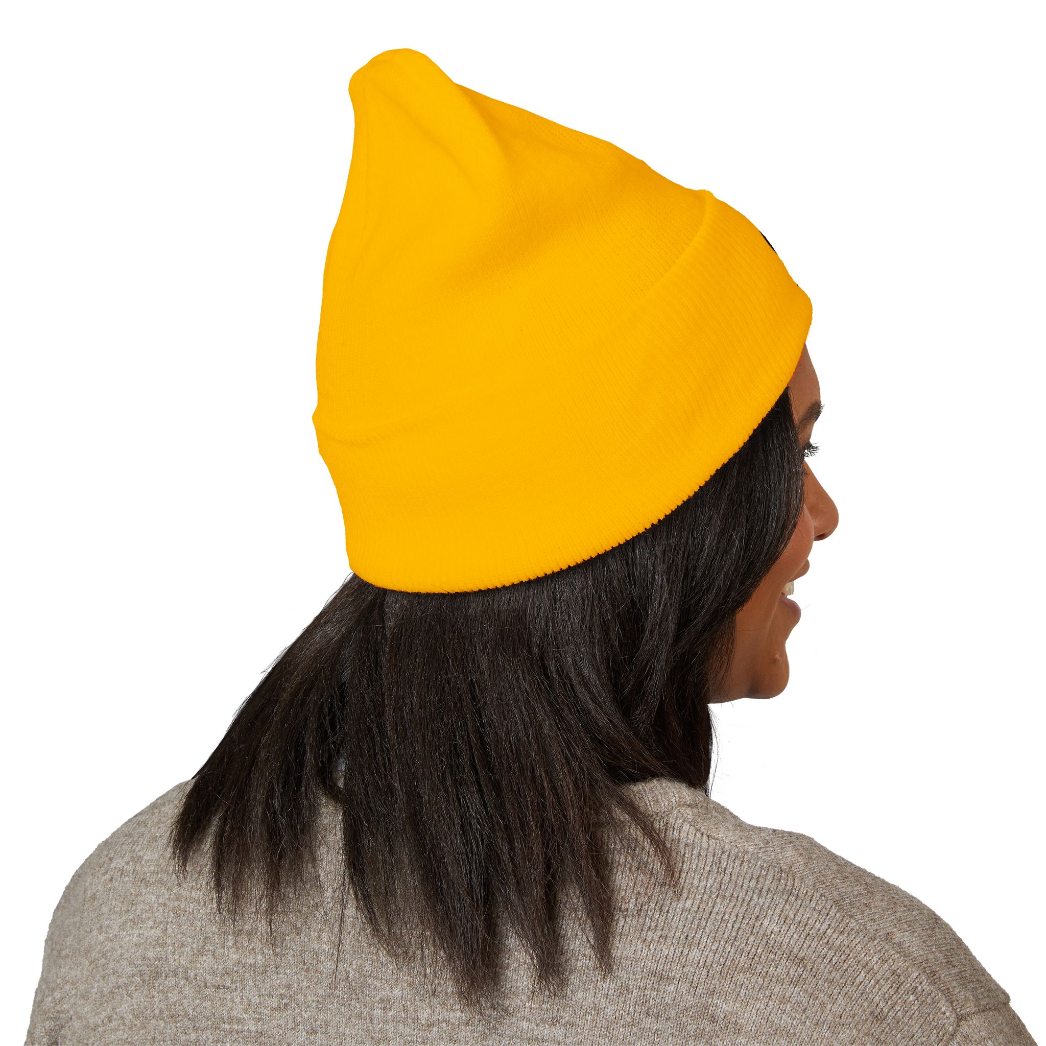 classic black ag3 logo cuffed beanie classic black ag3 logo cuffed beanie