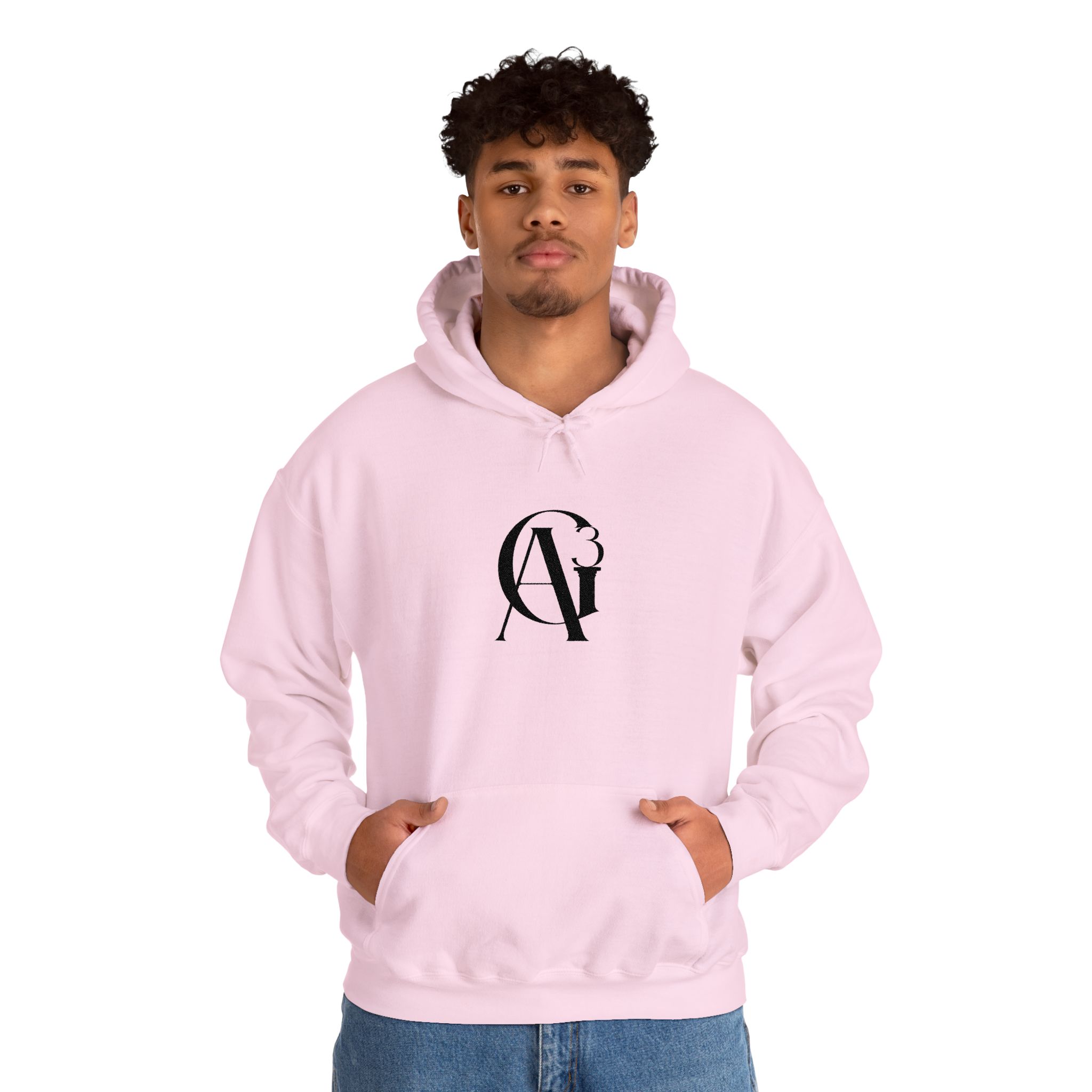 embroidered ag3 classic logo unisex hoodie embroidered ag3 classic logo unisex hoodie